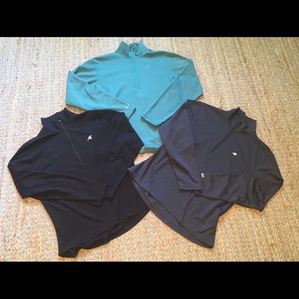 EMS techwick womens 1/4 zip size S